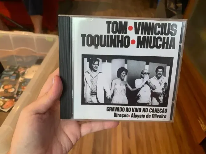cd tom vinicius toquinho miucha ao vivo no canecão - 1977