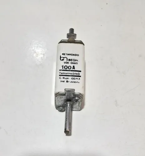 Kit 3 unid.-Fusivel NH 100 A -DIN 0 Retardado