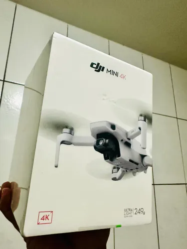 Drone dji mini 4k novo - promoção