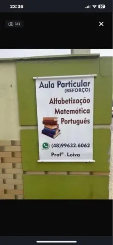 Aula particular / reforço escolar e alfabetização
