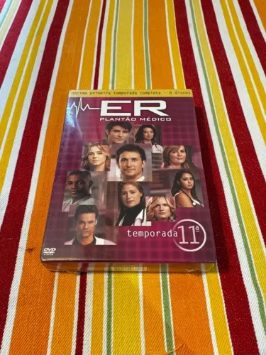 Box DVD's Lacrado - ER Plantão Médico - Décima primeira (11ª) Temporada