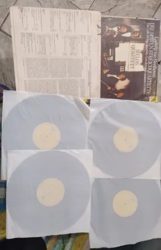 Coleção de Discos de Vinil - Quarteto Melos Beethoven