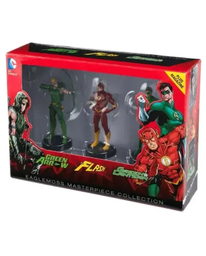 Box Arqueiro Verde. Flash. Lanterna Verde - Edição Limitada