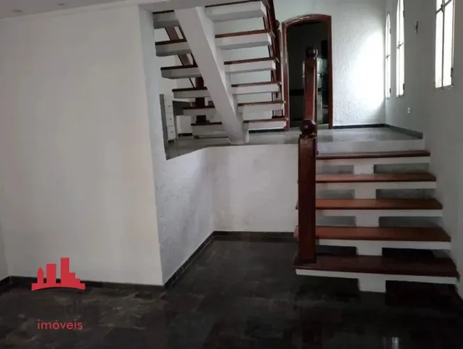 Casa com 3 dormitórios para alugar, 168 m² por R$ 3.132,00/mês - Santa Cruz - Americana/SP