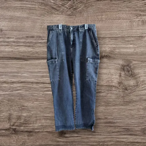 Calça Jeans Cargo Tam 46