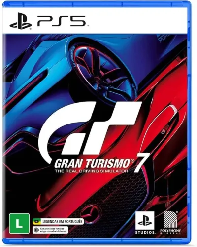 Jogo Gran Turismo 7 Edição Standard Playstation 5 PS5 Sony (Novo, lacrado)