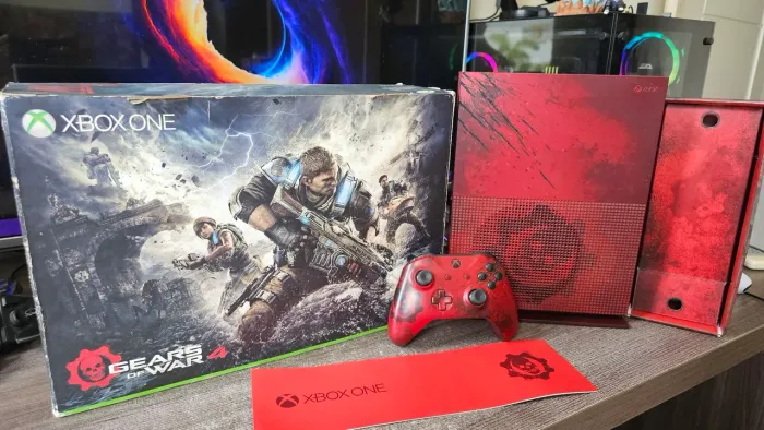 Xbox One S Gears of War 4 Edição Limitada 2tb