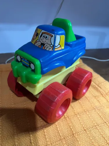 Carrinho Pampi a pick-up topa tudo antigo da Grow anos 80