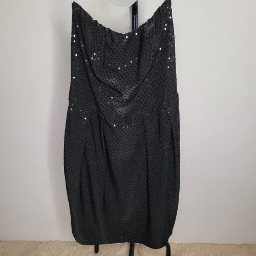 PROMOÇÃO Vestido tomara que caia preto - Tamanho P