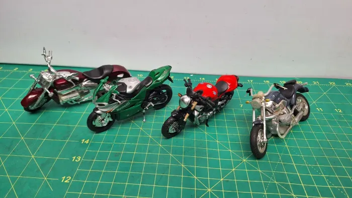 Lote miniaturas motos 