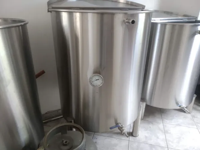 Panelas cervejeira 300l cerveja artesanal