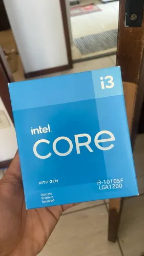 Processador i3 10105F, 3.7GHz (4.4GHz Turbo)