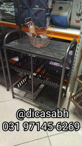 Fruteira de Metal para Cozinha