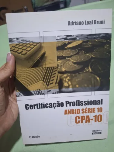 livro certificação profissional anbima série 10 cpa-10