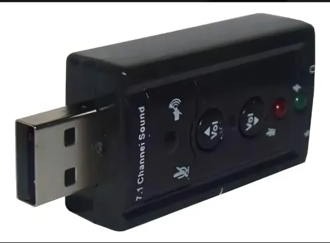Adaptador USB 7.1 Canais Sound