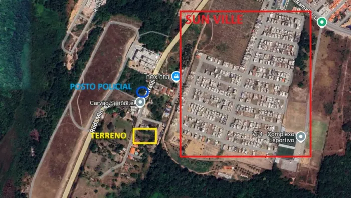Terreno 15x72m - Próximo ao SunVille