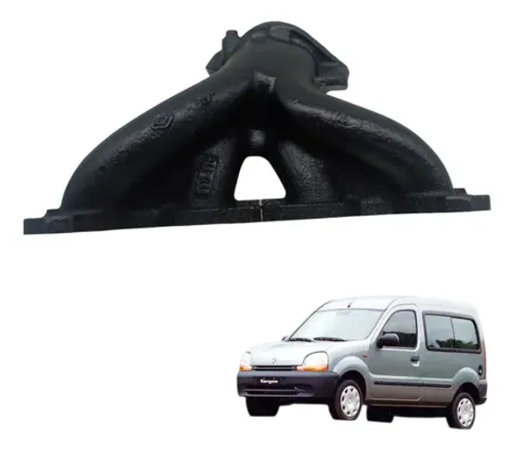 Coletor Escape Renault Kangoo 1.0 16v  2003 2004 2005 2006
