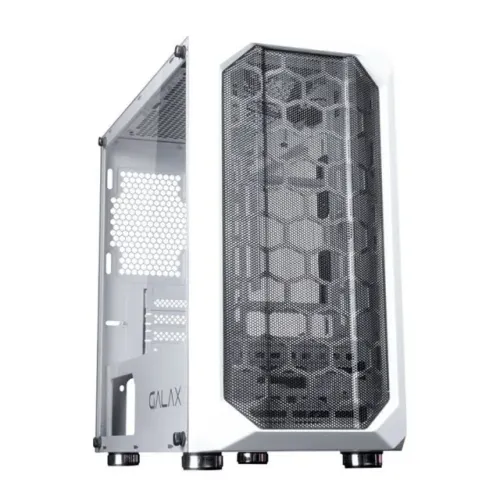 Gabinete Gamer Galax Nebulosa White s/ Fan Led - Micro-ATX e Mini-ITX - WZetta