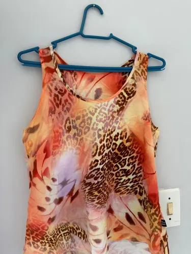 Blusa estampa de onça 