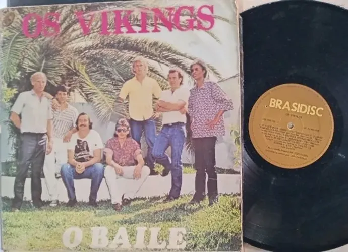LP Os Vikings O Baile/ Usado/ Raridade