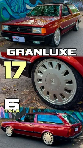 Rodas Aro 17 Granluxe prata para Volkswagen Bx 4 furos novas