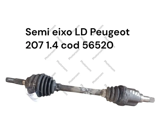Semi eixo lado direito Peugeot 207 11/12 1.4 cod 56520