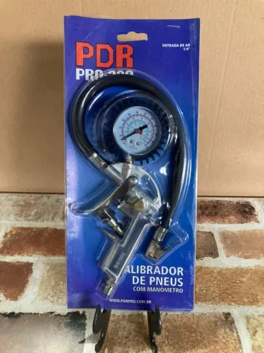 Calibrador Para Pneus Com Manometro 150lbs 