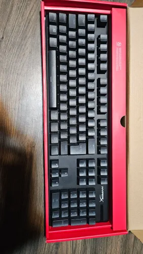 Teclado Mecanico switch azul Gamer HyperX