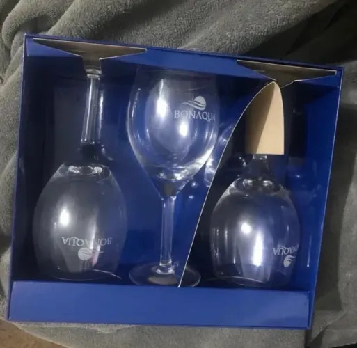 Coca-Cola - Taças de Cristal promocionais Bonaqua 