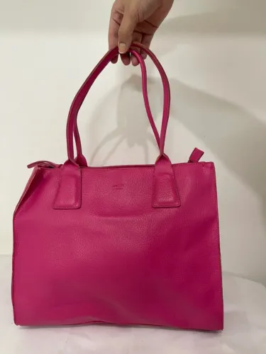 Bolsa grande rosa Arezzo