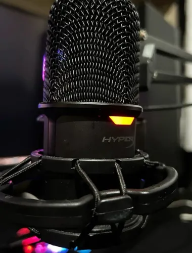 Microfone HyperX Solocast- Qualidade Profissional