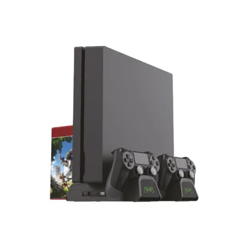 Base Para Console PS4 Com Carregador Para Controle BC-PS4