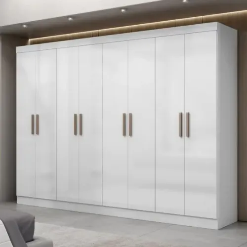 Guarda Roupa Casal 8 Portas 4 Gavetas 100% MDF FAZEMOS ENTREGAS!