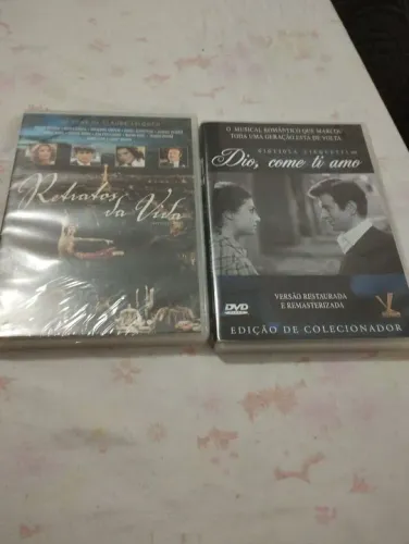 DVD Retratos da Vida e Dio, Come Ti Amo - Edição de Colecionador