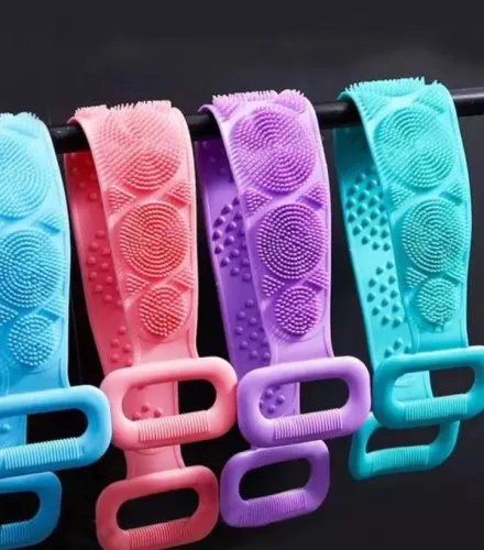 Esponja esfoliantes para corpo em silicone