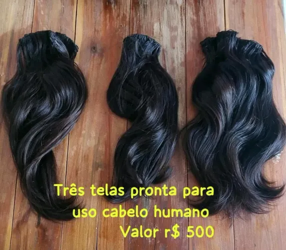Tela de cabelo humano