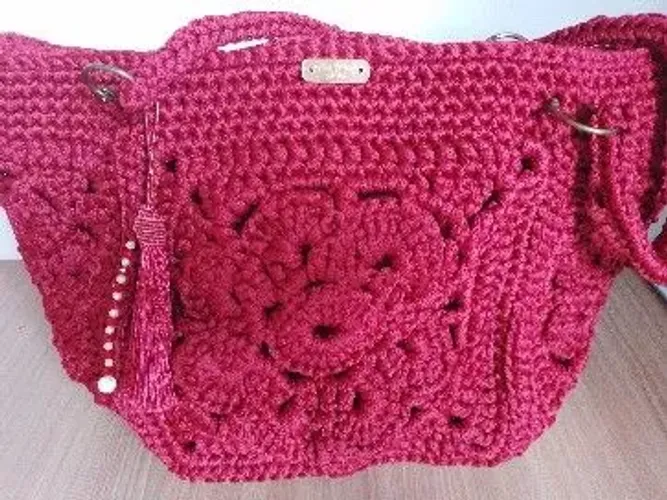 Bolsa em crochê