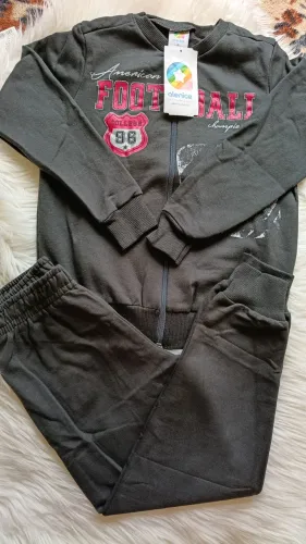 Conjunto moletom infantil inverno menino