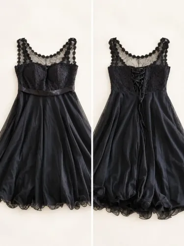 Vestido de festa preto