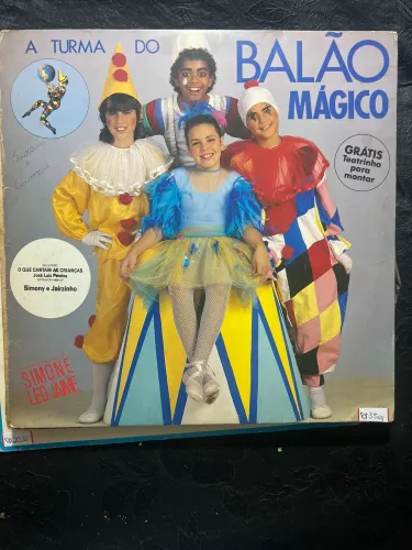 Disco vinil A turma do balão mágico