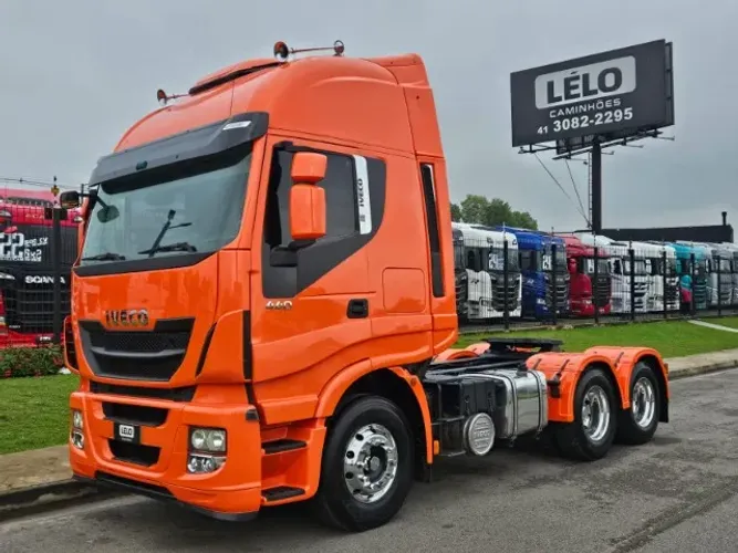 Iveco Hiway 440 6x2 Ano 2019 Teto Alto Automático Geladeira Roda de alumínio