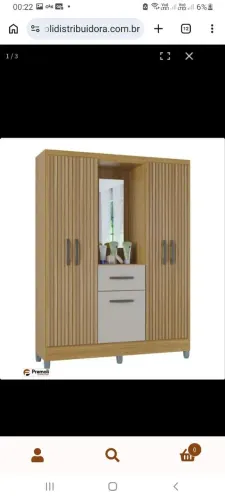 Guarda Roupa Atlas5portas CAMA solteiro R$ 290,00 casal cama 390 reais