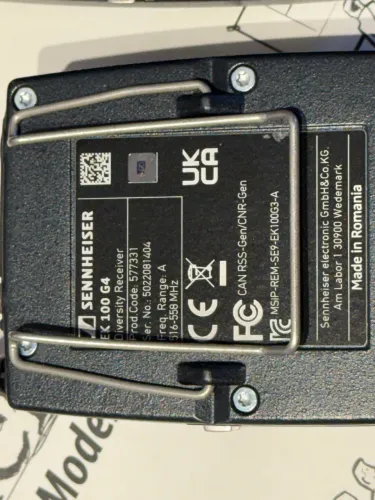 Transmissor sennheiser ek 100 G4