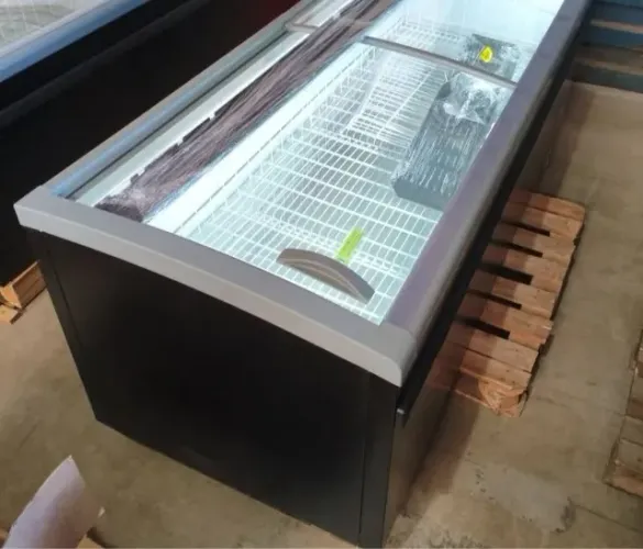 Ilha para Congelados Inverter Fricon Frost Free 2,20 Metros Dupla Ação Preto 845 Litros SM