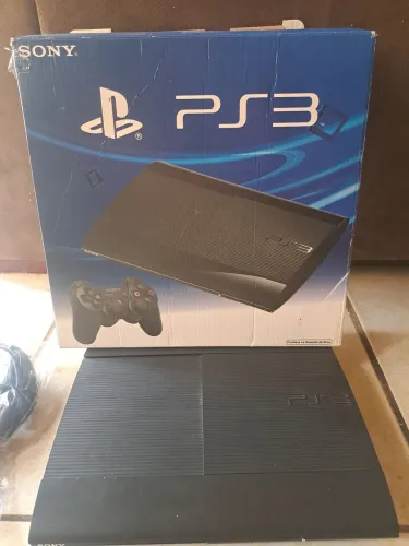 PS3 SUPER SLIN DESBLOQUEADO NA CAIXA