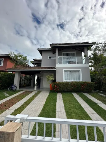 Casa em Condomínio para Locação em Camaçari, Catu De Abrantes (abrantes), 3 dormitórios, 3