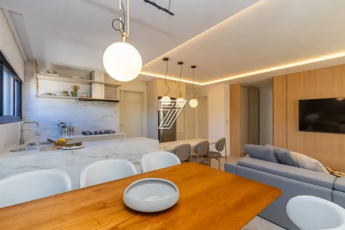 Apartamento Mobiliado à venda 106 m - 3 quartos em Alto da Glória - Curitiba - PR