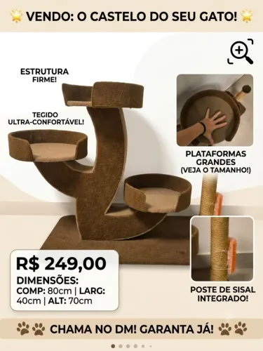 Arranhador para gatos