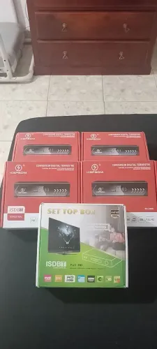Vendo 5 conversores com gravador Full HD com YouTube, Tiktok e wi-fi