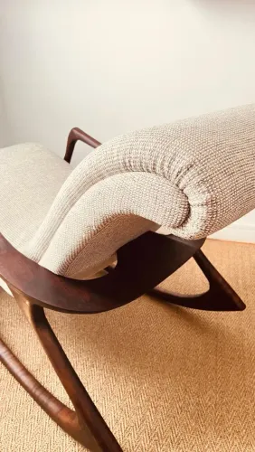 Poltrona Rocking Chair Vladimir Kagan